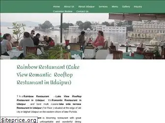 rainbowrestaurantudaipur.com