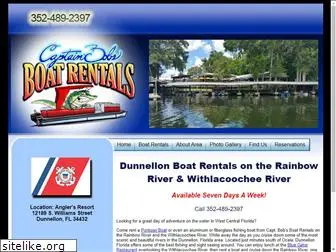 rainbowriverboatrentals.com