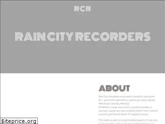 raincityrecorders.com