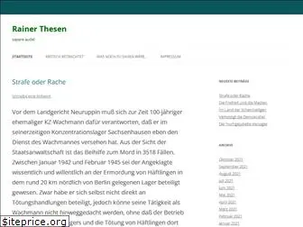 rainerthesen.de