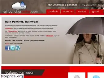 rainponchosonline.com
