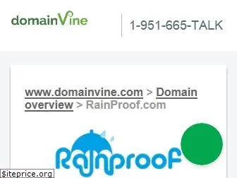 rainproof.com