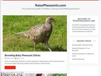 raisepheasants.com