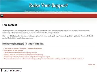 raiseyoursupport.com