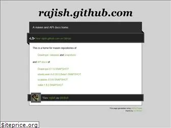 rajish.github.io