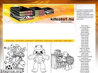 rajzfilmes-kifestok.kifesto1.hu