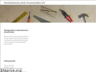 rakennuspaananen.com