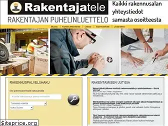 rakentajanpuhelinluettelo.fi