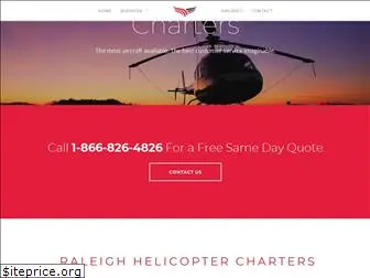 raleighhelicoptercharter.com