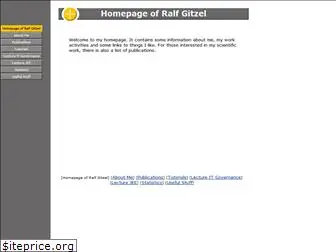 ralf-gitzel.info