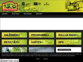 www.rallytalsi.lv