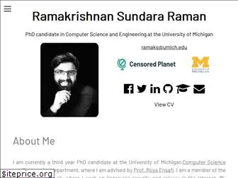 ramakrishnansr.com