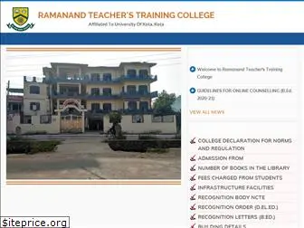 ramanandttcollege.org