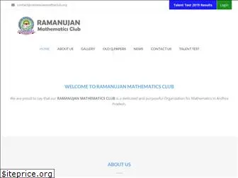 ramanujanmathsclub.org
