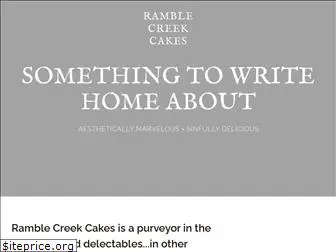 ramblecreekcakes.com