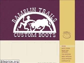 ramblintrailscustomboots.com