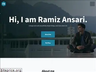 ramizansari.com