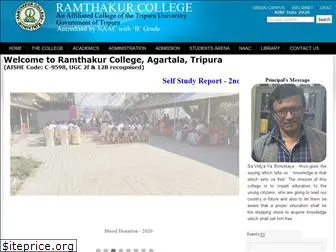 ramthakurcollege.nic.in