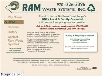 ramwastesystems.com