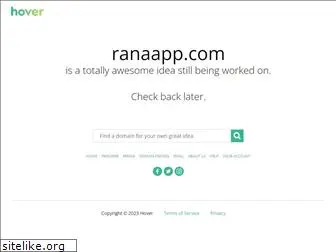 ranaapp.com