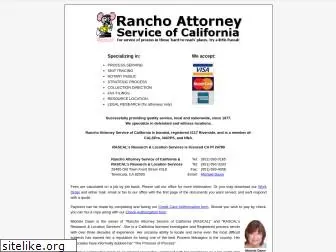 ranchoattorneyservice.com