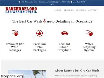 ranchodeloro-carwash.com