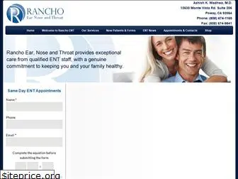 ranchoent.com