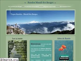 rando-bauges.fr