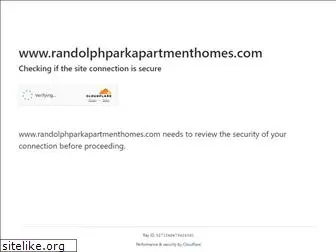 randolphparkapartmenthomes.com