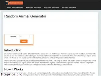 randomanimalgenerator.com