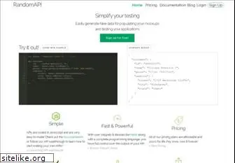 randomapi.com