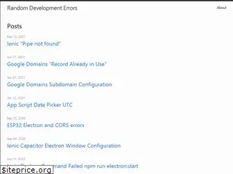 randomerrors.dev