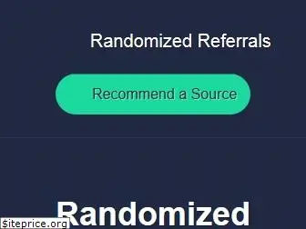 randomizedreferrals.com