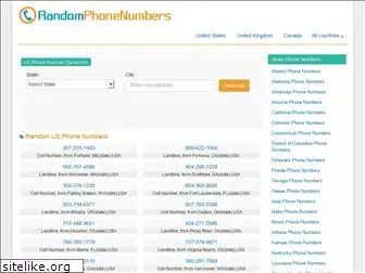 randomphonenumbers.com