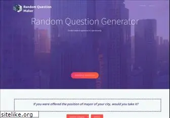 randomquestionmaker.com