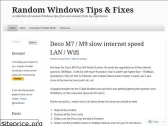 randomwindowstips.wordpress.com