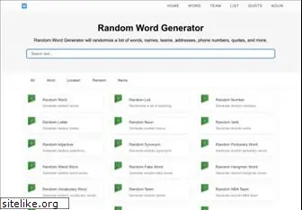 randomwordgenerator.net