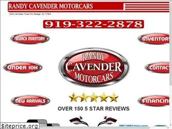 randycavendermotorcars.com