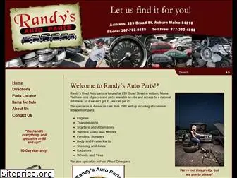 randysautopartsmaine.com