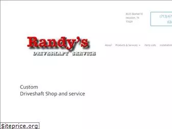 randysdriveshaft.com