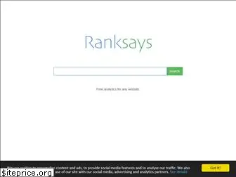 ranksays.com