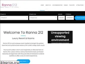 ranna212resort.com