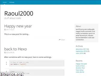 raoul2000.github.io