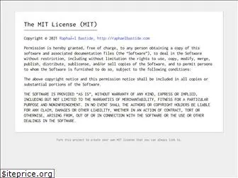 raphael.mit-license.org
