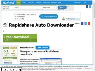 rapidshare-auto-downloader.en.softonic.com