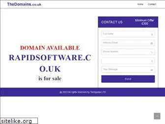 rapidsoftware.co.uk