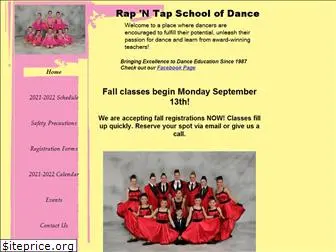 rapntapdanceschool.com