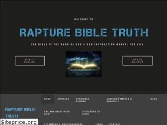 rapturebibletruth.com