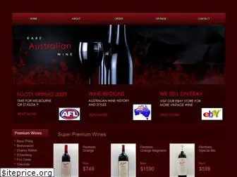 rareaustralianwine.com