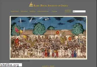 rarebooksocietyofindia.org